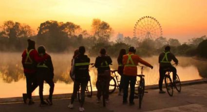 Disfruta el amanecer en Chapultepec con este tour en bici