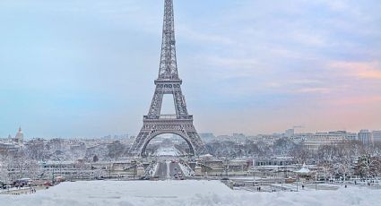 Francia sorprende a los viajeros con paisajes nevados de ensueño