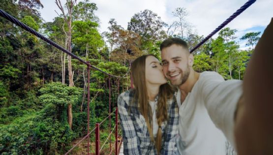 El Pueblo Mágico con un puente colgante de 150 metros para disfrutar aventuras en pareja