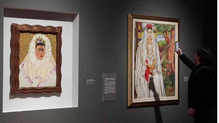 Claudia Sheinbaum resalta la apertura de la Colección Gelman-Santander en el Museo de Arte Moderno