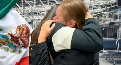 El emotivo reencuentro entre madre e hija en un aeropuerto de México que está tocando corazones