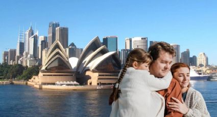 Cruzaron el mundo por su hija y el abrazo se volvió viral