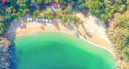 La playa escondida de México con aguas cristalinas y selva tropical que parece privada