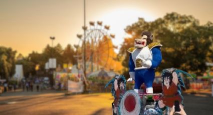 Los toritos de petate inspirados en Dragon Ball que sorprendieron en el Carnaval de Morelia
