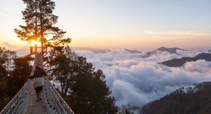 El pueblito oculto de Oaxaca perfecto para disfrutar de un paisaje de nubes