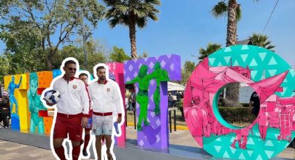 Leyendas de Portugal visitaron Tepito y jugaron reta en Coyoacán previo al Mundial 2026