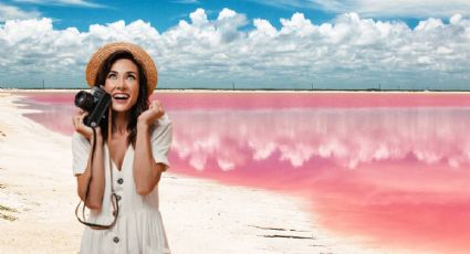 ¿Cómo llegar a la laguna rosa más famosa de México en Semana Santa?