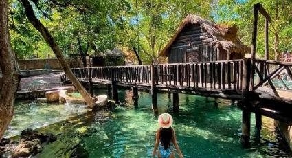 El balneario con aguas cristalinas y palapas en Morelos para refrescarte por 150 pesos