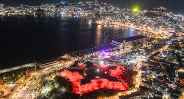 Acapulco se transforma: Así luce el Fuerte de San Diego con su nuevo encendido de luces