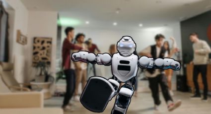 El robot que sorprendió en una fiesta al bailar “La Chona” frente a todos los invitados