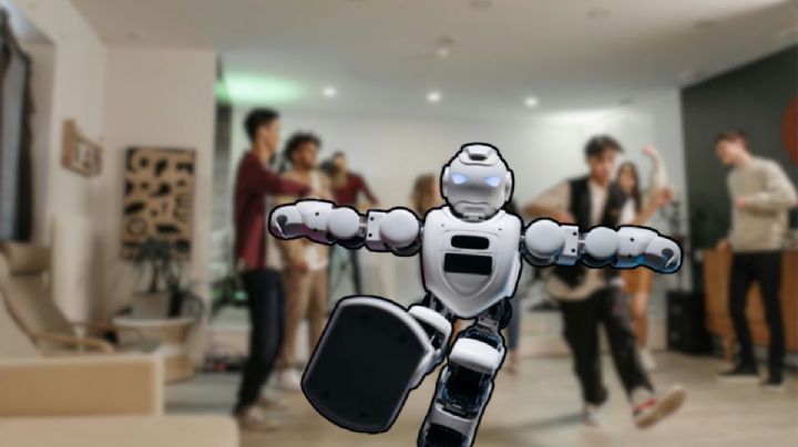 El robot que sorprendió en una fiesta al bailar “La Chona” frente a todos los invitados