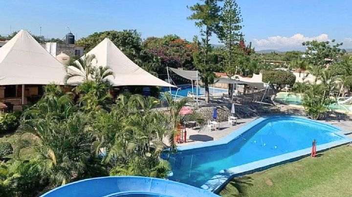 El balneario de Morelos con albercas limpias y cabañas alpinas perfecto para una ESCAPADA