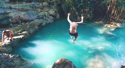 El Pueblo Mágico con albercas naturales de aguas turquesa para disfrutar en las vacaciones