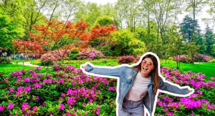 El Pueblo Mágico de las flores con un jardín mágico UNICO para visitar