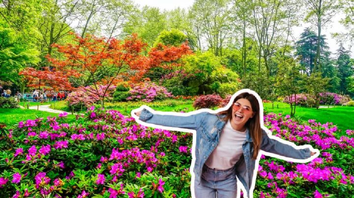 El Pueblo Mágico de las flores con un jardín mágico UNICO para visitar