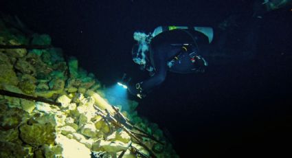 INAH registra vestigios hallados en cenote de Pueblo Mágico de Yucatán