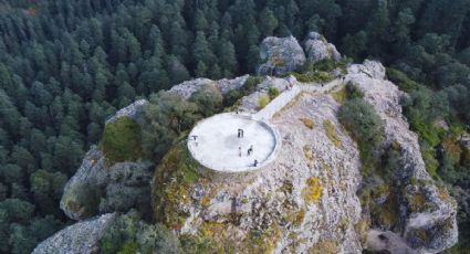 ¿Cuánto es de casetas al Pueblo Mágico de Hidalgo con un mirador entre el bosque y vistas únicas?