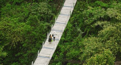 El pueblito de Puebla para disfrutar un fin de semana entre cascadas, bosques y puentes colgantes