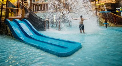 Día del Niño: el balneario de Hidalgo con toboganes, tirolesa y aguas termales