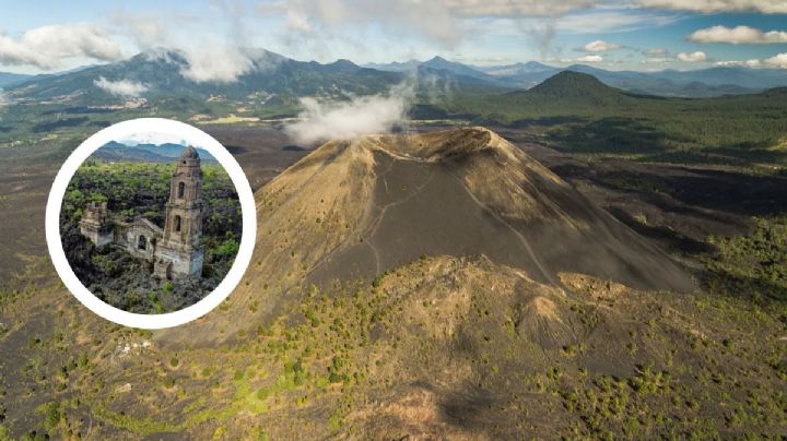 El volcán más joven de América que dejó un pueblo fantasma al nacer y puedes recorrer a pie