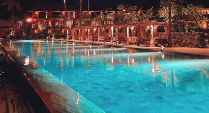 Cómo llegar al nuevo balneario en Hidalgo para nadar de noche y relajarte entre cascadas iluminadas