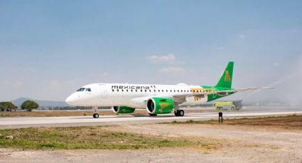 Mexicana de Aviación estrena avión y anuncia nuevas rutas desde el AIFA