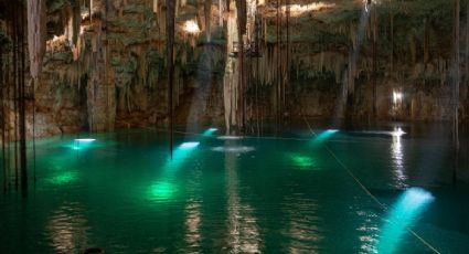 El cenote oculto bajo un convento de Yucatán donde el INAH halló vestigios de una guerra