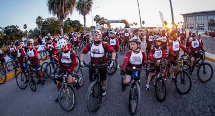 Rodando en Ahome: 700 ciclistas conquistan Topolobampo y El Maviri, Sinaloa