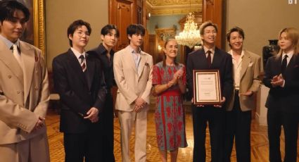 BTS mostró su video oficial de su visita a Palacio Nacional y cautivó a México
