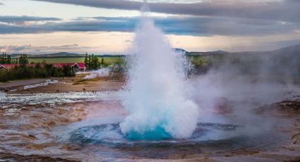 La inesperada aparición de un nuevo géiser en Michoacán que sorprende por sus columnas de vapor