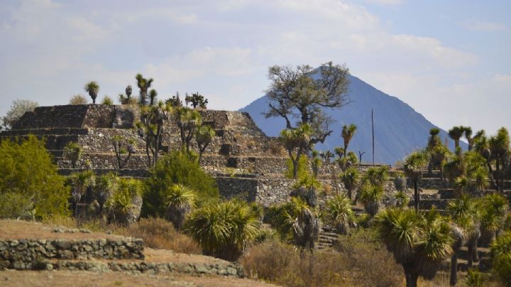 La impresionante zona arqueológica de Puebla construida sobre un antiguo campo de lava