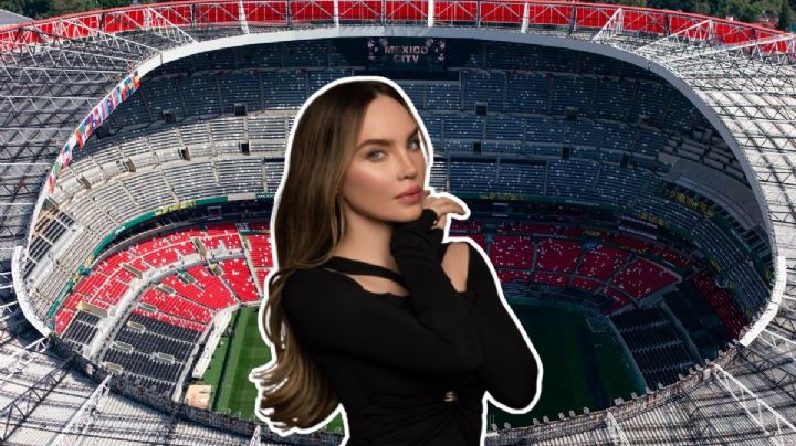 Belinda mostró el interior del Estadio Banorte previo a la inauguración del Mundial 2026