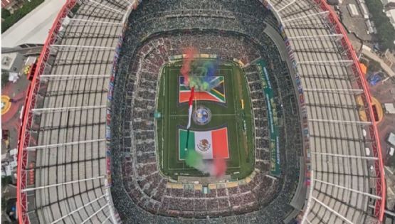 ¡Desde el cielo! El espectáculo aéreo que deslumbró la inauguración del Mundial 2026 en la CDMX