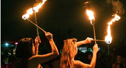 Caminata nocturna con antorchas en este balneario de Hidalgo: el plan ideal para el fin de semana
