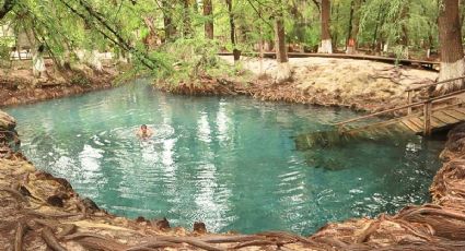 El balneario con aguas de manantial provenientes de un volcán para disfrutar por solo $120