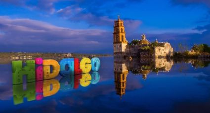 El pueblito de Hidalgo con una iglesia sumergida, artesanías de palma y el mejor chicharrón de res