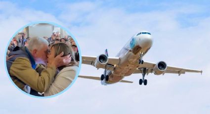 La historia de amor que despegó rumbo a Canadá y conmovió a todo un vuelo