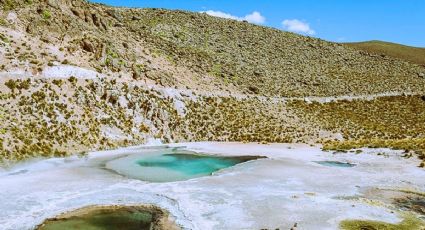 El Pueblo Mágico donde puedes ver brotar aguas curativas de la tierra y disfrutarlas el finde