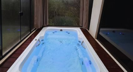 ¿Cómo llegar desde la CDMX al balneario termal con albercas privadas para relajarte toda la noche?