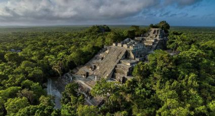 INAH descubre en Calakmul la representación más antigua de un héroe mítico maya