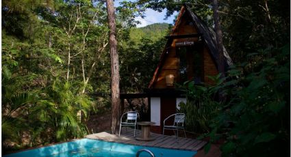 Cabañas con albercas privadas de aguas termales en Hidalgo para ir el finde