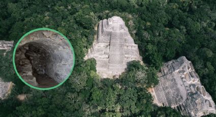 Descubren en Calakmul un misterioso símbolo maya de más de 2,400 años de antigüedad