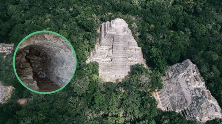 Descubren en Calakmul un misterioso símbolo maya de más de 2,400 años de antigüedad