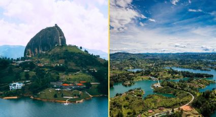 El mirador de 700 escalones con la mejor vista de toda Colombia entre laberintos de agua turquesa