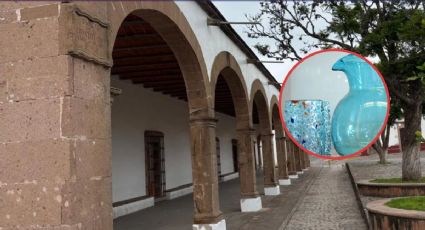 El pueblito cerca de Pachuca con calles empedradas, portales y artesanías de vidrio soplado