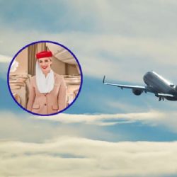 ¡No pudo contener las lágrimas! Sobrecargo recibe una inesperada sorpresa durante un vuelo