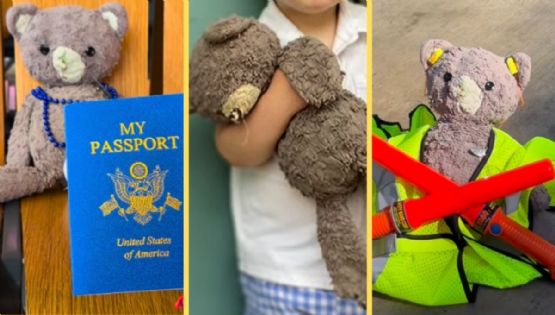 ¡No lo dejaron atrás! Así ayudó una aerolínea a reunir a un niño con su osito de peluche