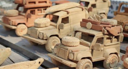 El pueblito donde puedes comprar juguetes hechos de madera y probar deliciosas charamuscas