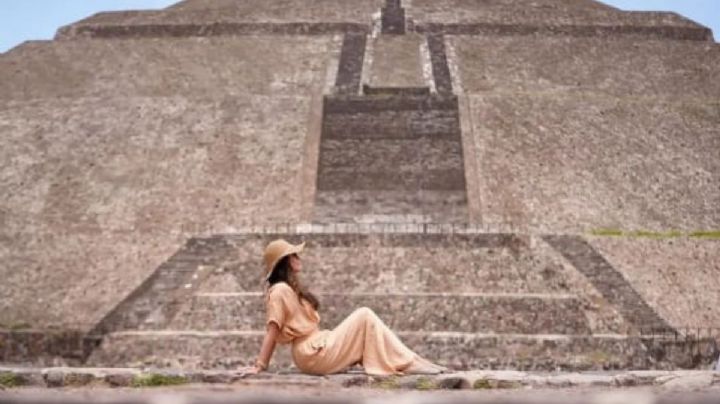 Teotihuacan recibe a la primera dama de Serbia en una visita al corazón del legado prehispánico