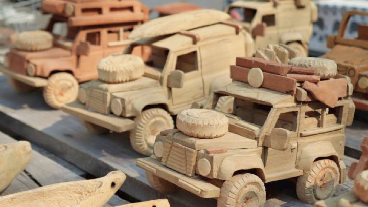 El pueblito donde puedes comprar juguetes hechos de madera y probar deliciosas charamuscas